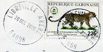 stamp from Gabon