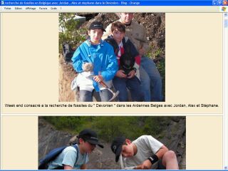 Nature - recherche de fossiles en Belgique avec Jordan, Alex et stephane dans le Devonien