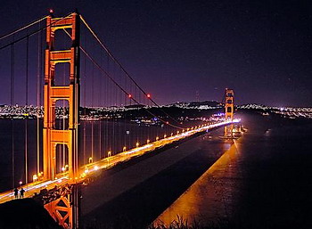 The famous San Fransico Bridge - USA - Travel to the US of A