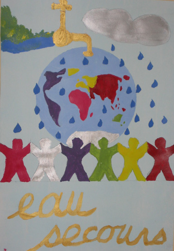 L'affiche gagnante de .. Ecoles du Monde - 