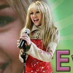 Miley as Hanna Montana.. Others - 